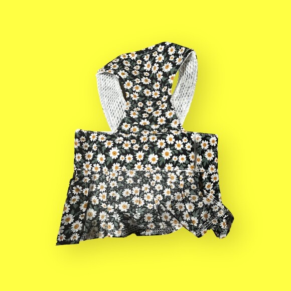 Flowered Dog Dress Harness, Size M - Picture 3 of 8